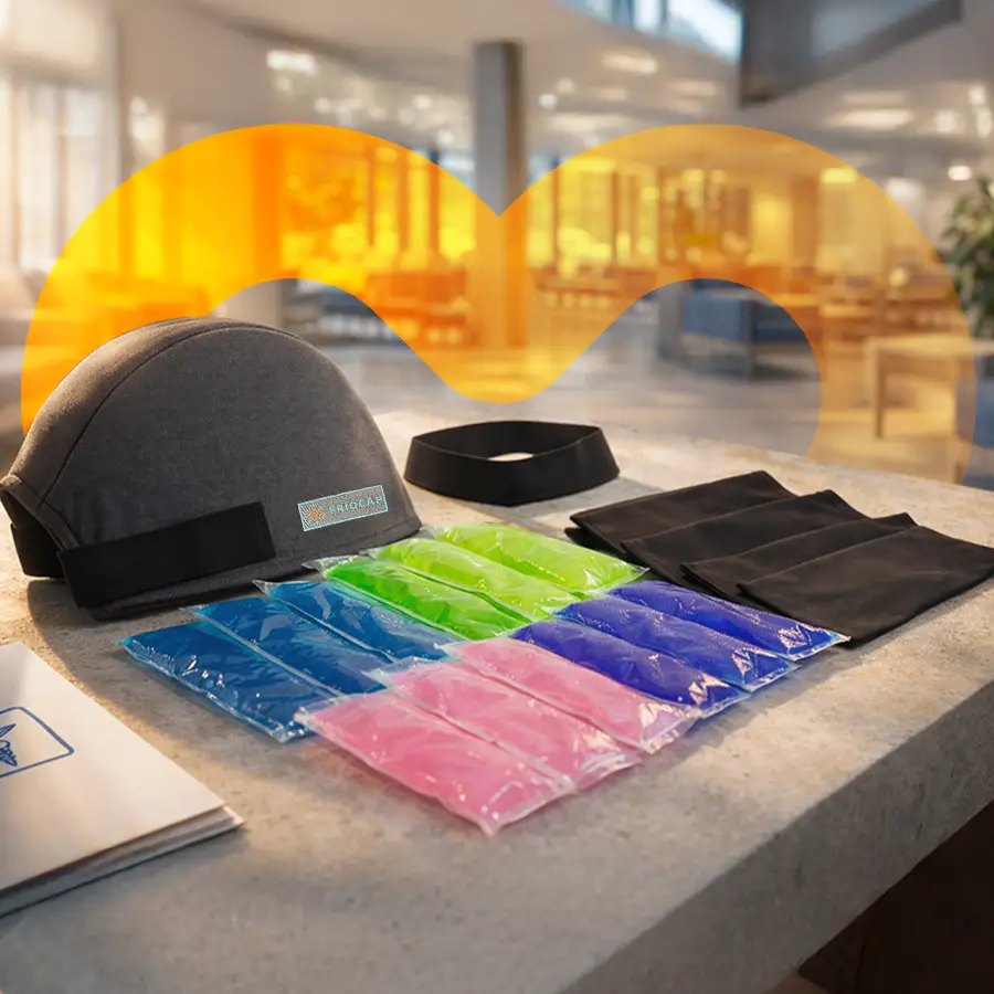 Kit FRIOCAP: gorro y geles reutilizables